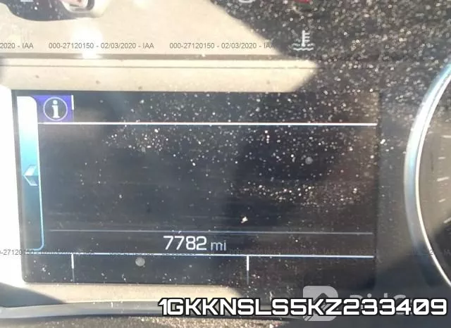 1GKKNSLS5KZ233409 фото 8
