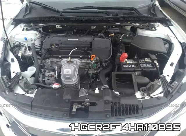 1HGCR2F74HA110835 фото 2
