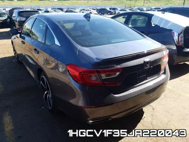 1HGCV1F35JA220043 фото 4