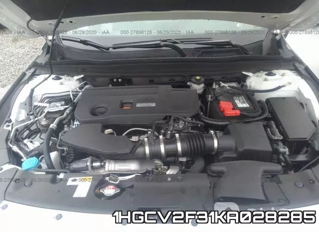 1HGCV2F31KA028285 фото 2