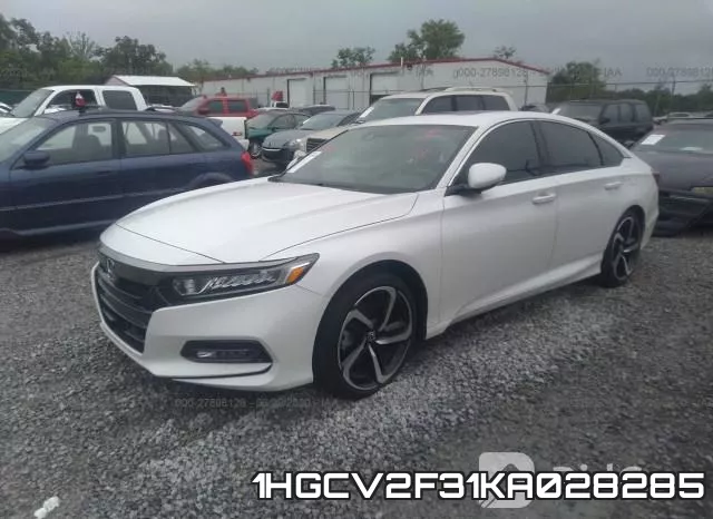 1HGCV2F31KA028285 фото 3
