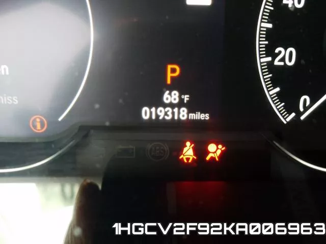 1HGCV2F92KA006963 фото 9