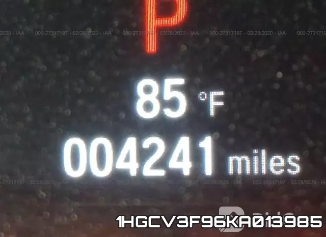 1HGCV3F96KA013985 фото 8