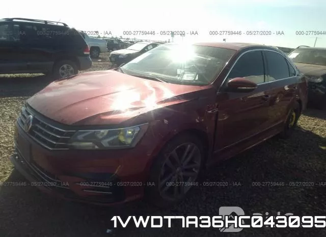 1VWDT7A36HC043095 фото 3
