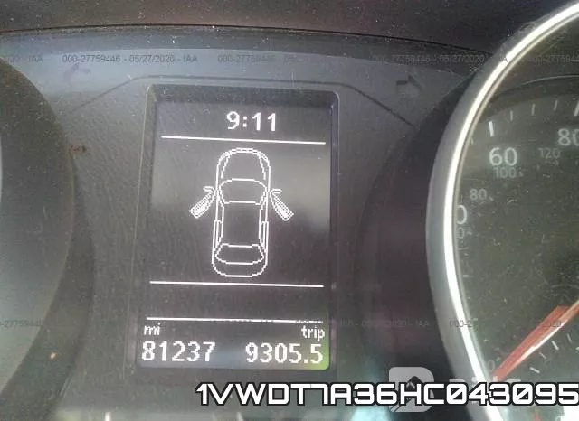 1VWDT7A36HC043095 фото 8
