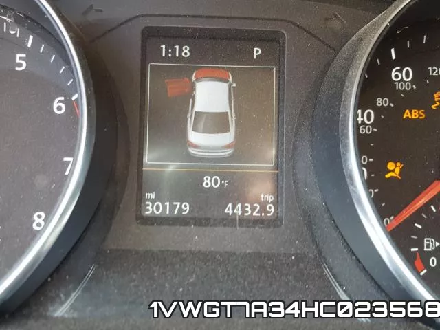 1VWGT7A34HC023568 фото 9