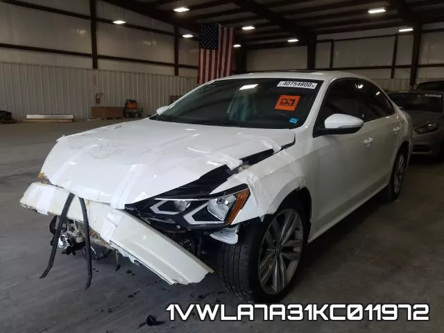 1VWLA7A31KC011972 фото 3