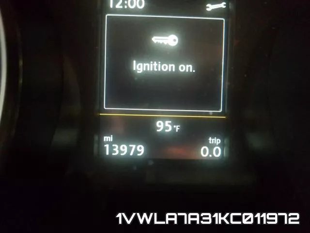 1VWLA7A31KC011972 фото 9