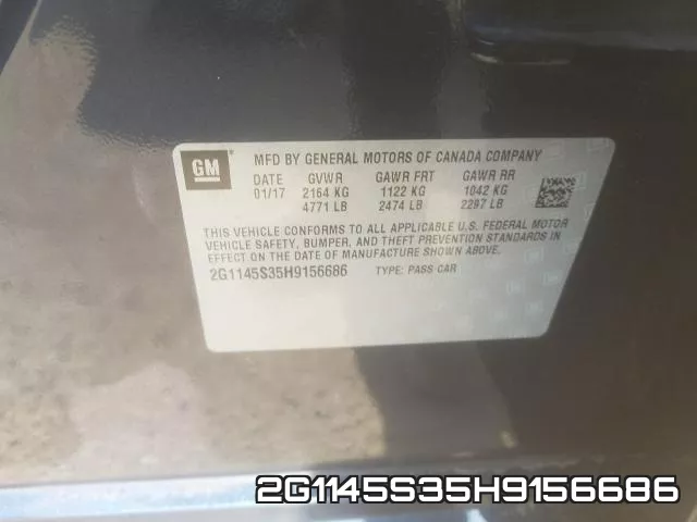 2G1145S35H9156686 фото 2