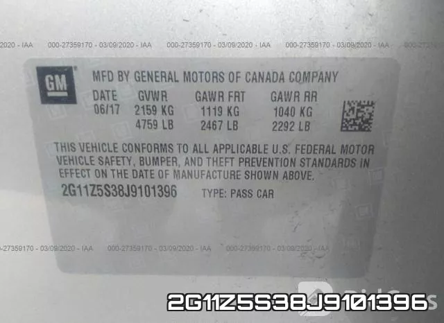 2G11Z5S38J9101396 фото 10