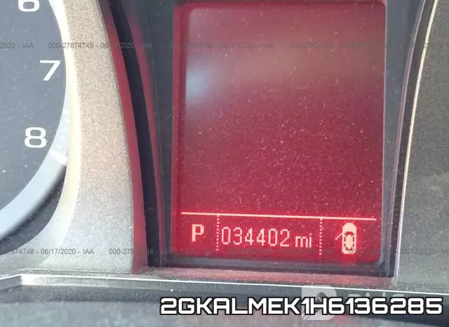 2GKALMEK1H6136285 фото 8