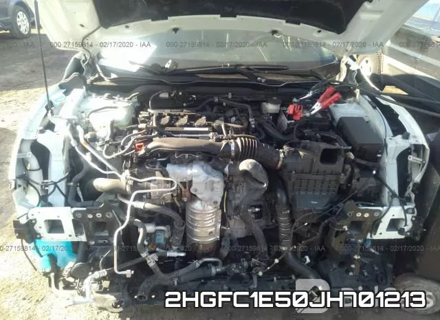 2HGFC1E50JH701213 фото 7