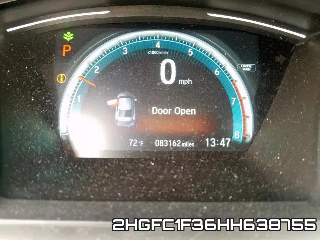 2HGFC1F36HH638755 фото 9