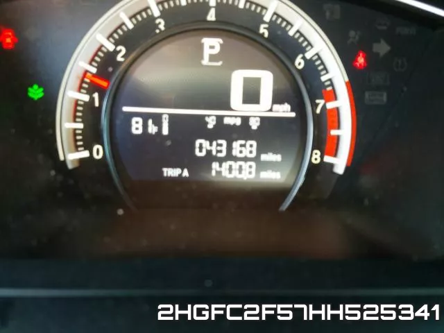 2HGFC2F57HH525341 фото 9
