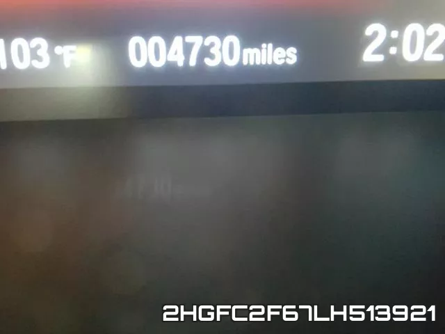 2HGFC2F67LH513921 фото 9