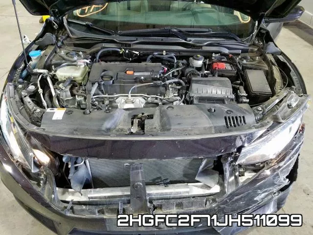 2HGFC2F71JH511099 фото 8