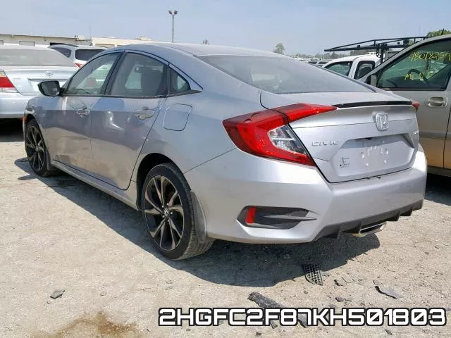 2HGFC2F87KH501803 фото 4