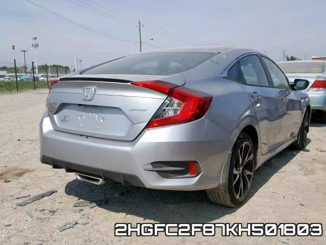 2HGFC2F87KH501803 фото 5