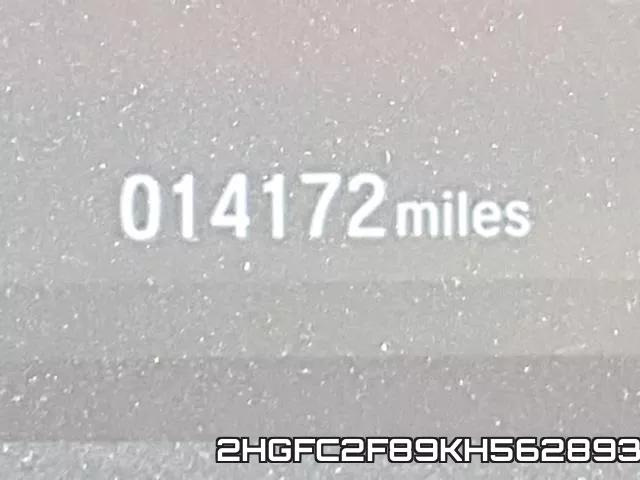 2HGFC2F89KH562893 фото 9