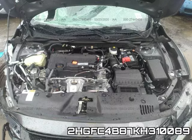 2HGFC4B87KH310089 фото 2