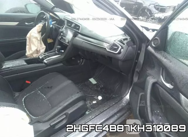 2HGFC4B87KH310089 фото 6