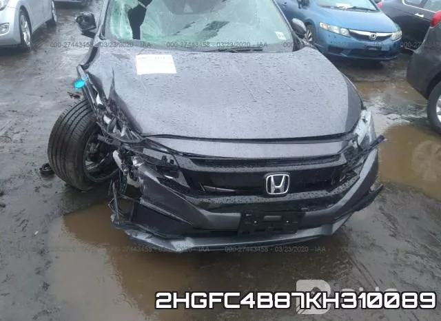 2HGFC4B87KH310089 фото 7