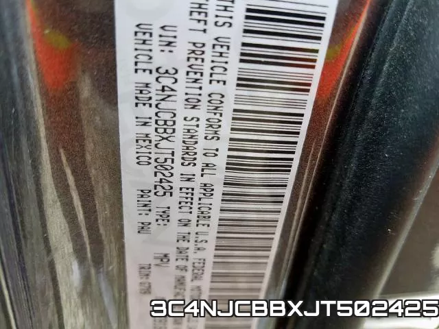 3C4NJCBBXJT502425 фото 2