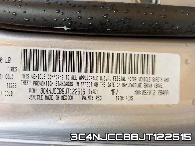 3C4NJCCB8JT122515 фото 2