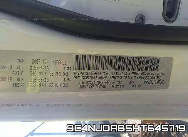 3C4NJDAB5HT645719 фото 10