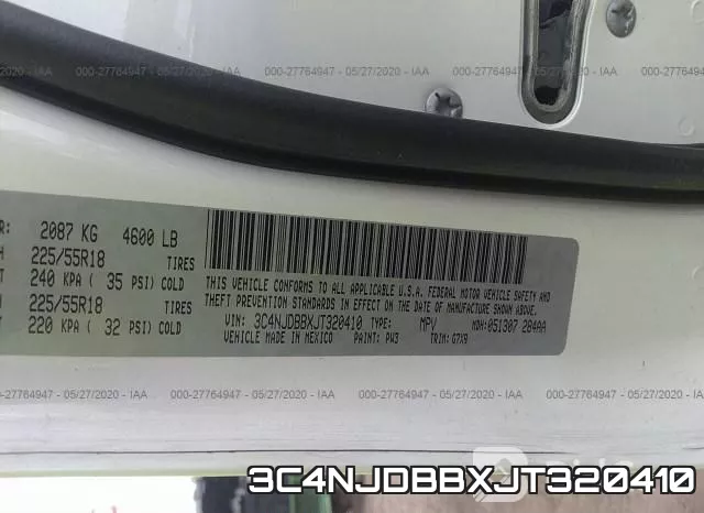 3C4NJDBBXJT320410 фото 10