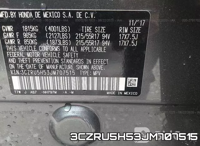 3CZRU5H53JM707515 фото 10