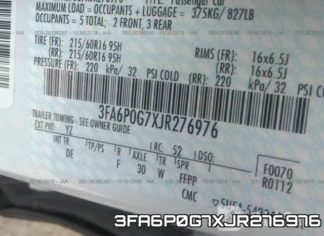 3FA6P0G7XJR276976 фото 10