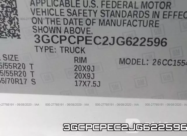 3GCPCPEC2JG622596 фото 10
