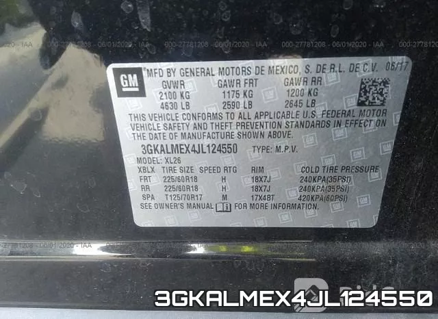 3GKALMEX4JL124550 фото 10