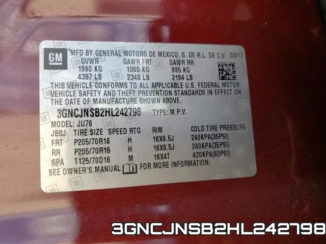 3GNCJNSB2HL242798 фото 2