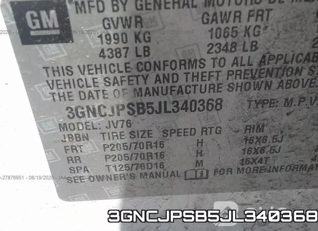 3GNCJPSB5JL340368 фото 10