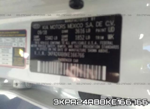 3KPA24AB8KE166766 фото 10