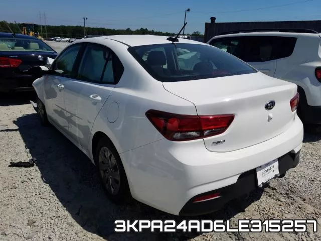 3KPA24AD6LE315257 фото 4
