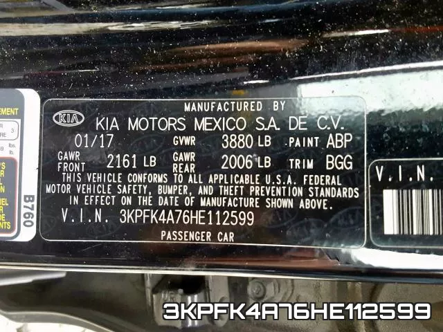 3KPFK4A76HE112599 фото 2