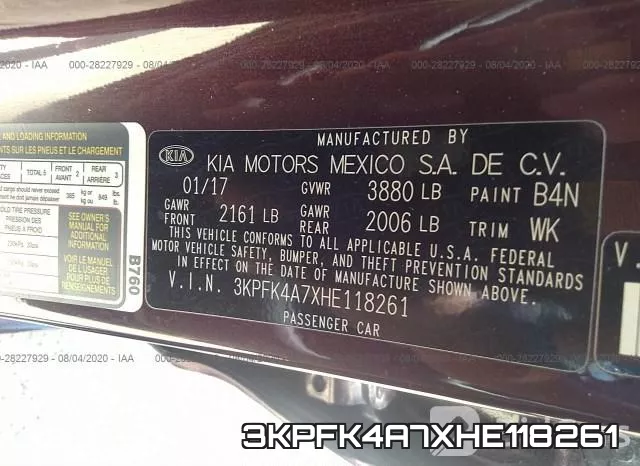 3KPFK4A7XHE118261 фото 10