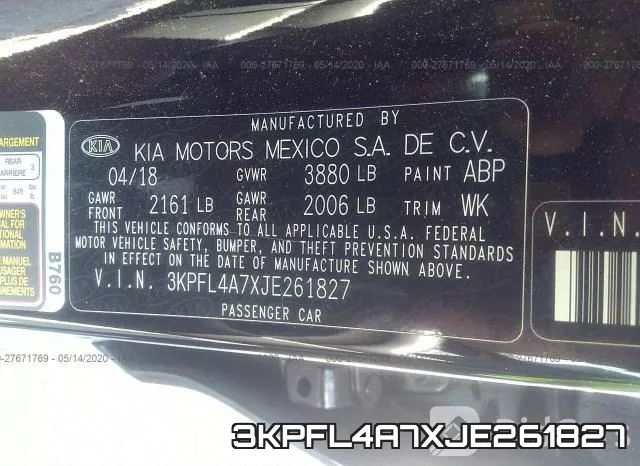 3KPFL4A7XJE261827 фото 10