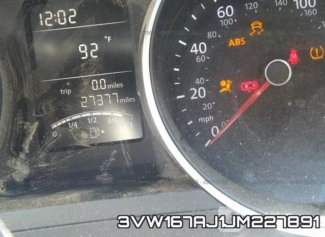 3VW167AJ1JM227891 фото 8