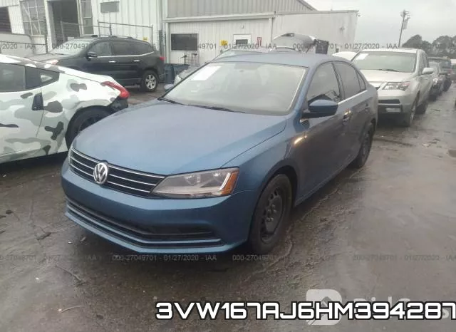 3VW167AJ6HM394287 фото 3