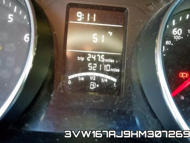 3VW167AJ9HM307269 фото 9