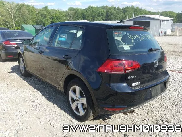 3VW217AU9HM010936 фото 4