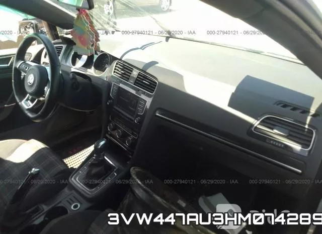 3VW447AU3HM074289 фото 6