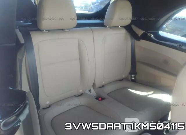 3VW5DAAT7KM504115 фото 9