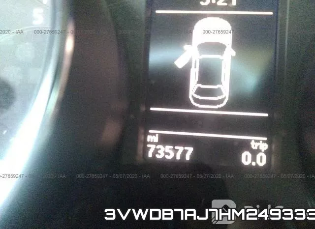 3VWDB7AJ7HM249333 фото 8