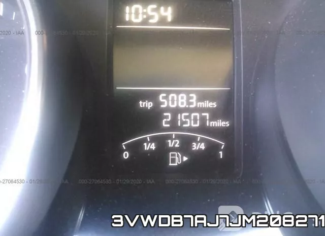3VWDB7AJ7JM208271 фото 8