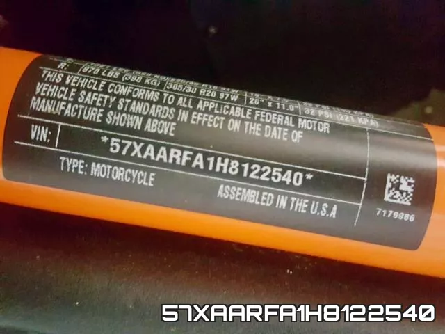 57XAARFA1H8122540 фото 2